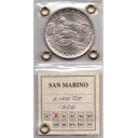 1936 - 20 Lire Certificato di Garanzia San Marino Spl/Fdc